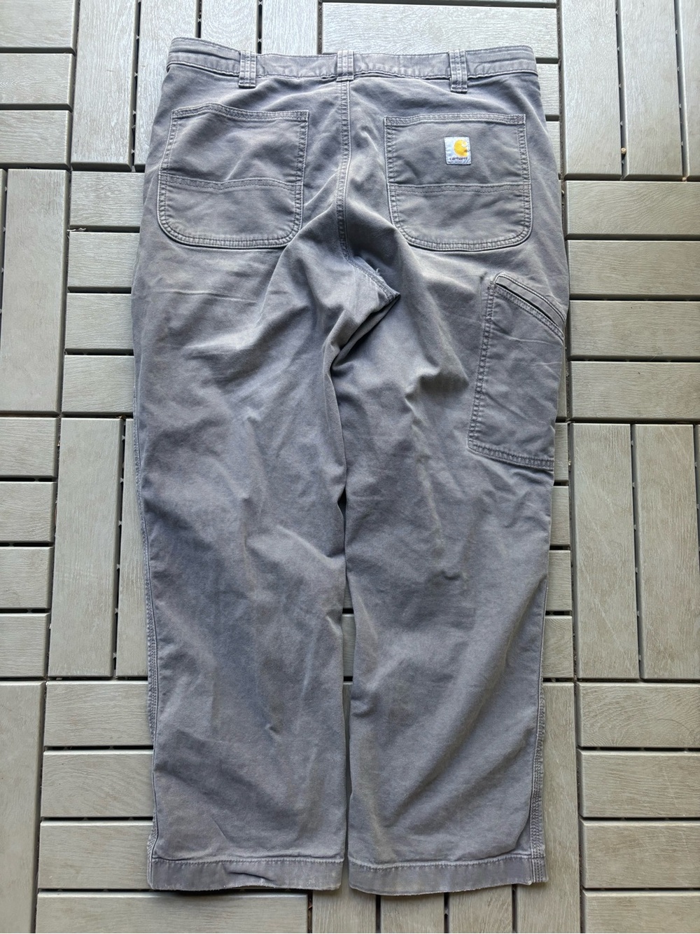 Carhartt Men’s Slate Gray Cargo Work Pants